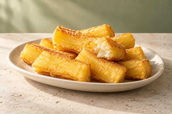 Illustrative cassava serving suggestion